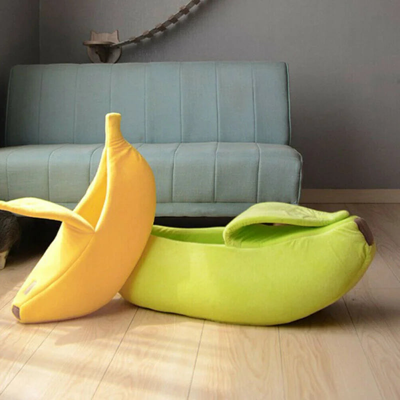 Petslova™ Banana Cat Bed House Funny Cute Cozy