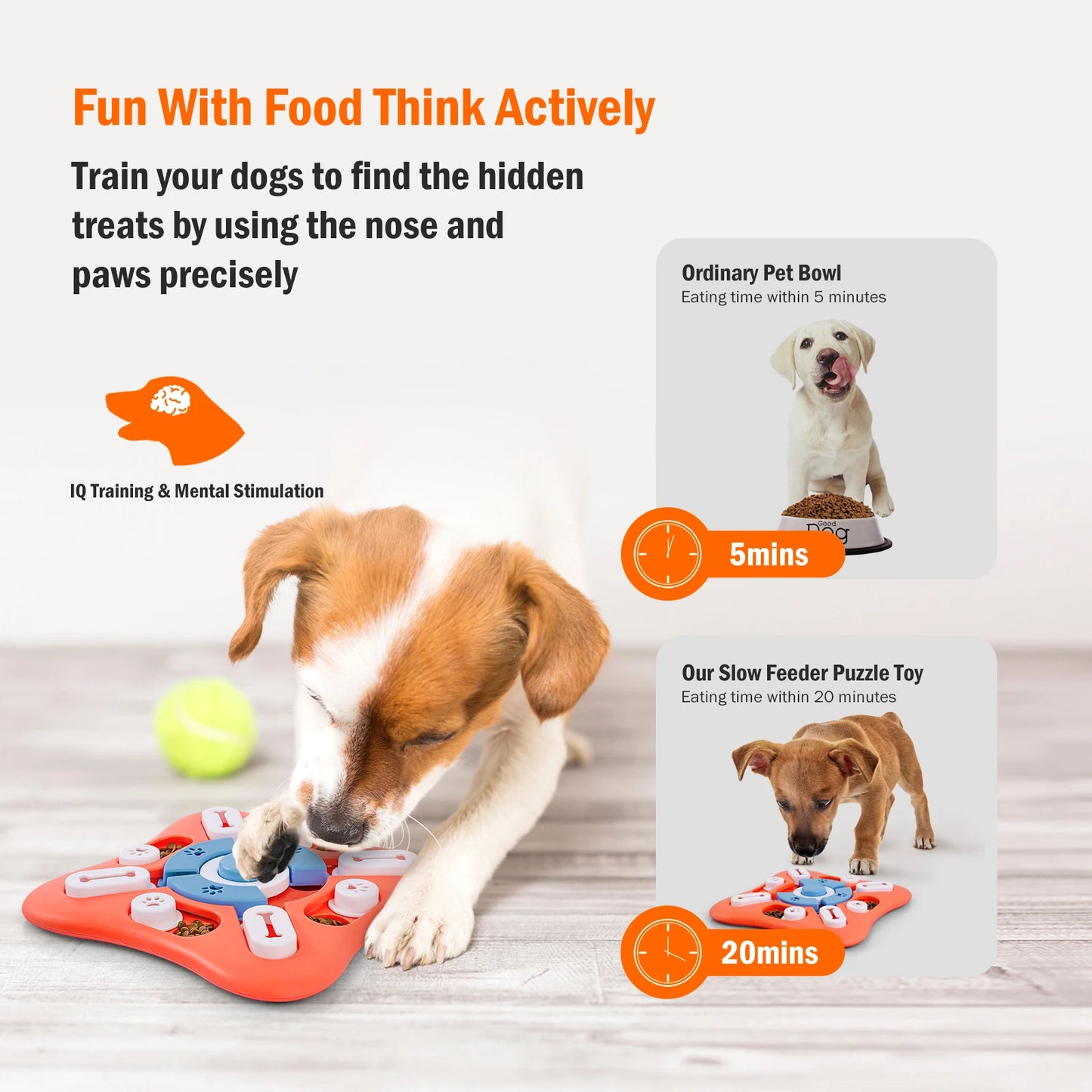 Petslova™ Dog Puzzle Toy – IQ & Mental Enrichment