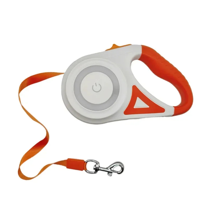 Petslova™ LED Retractable Dog Leash – Luminous, Automatic & Durable
