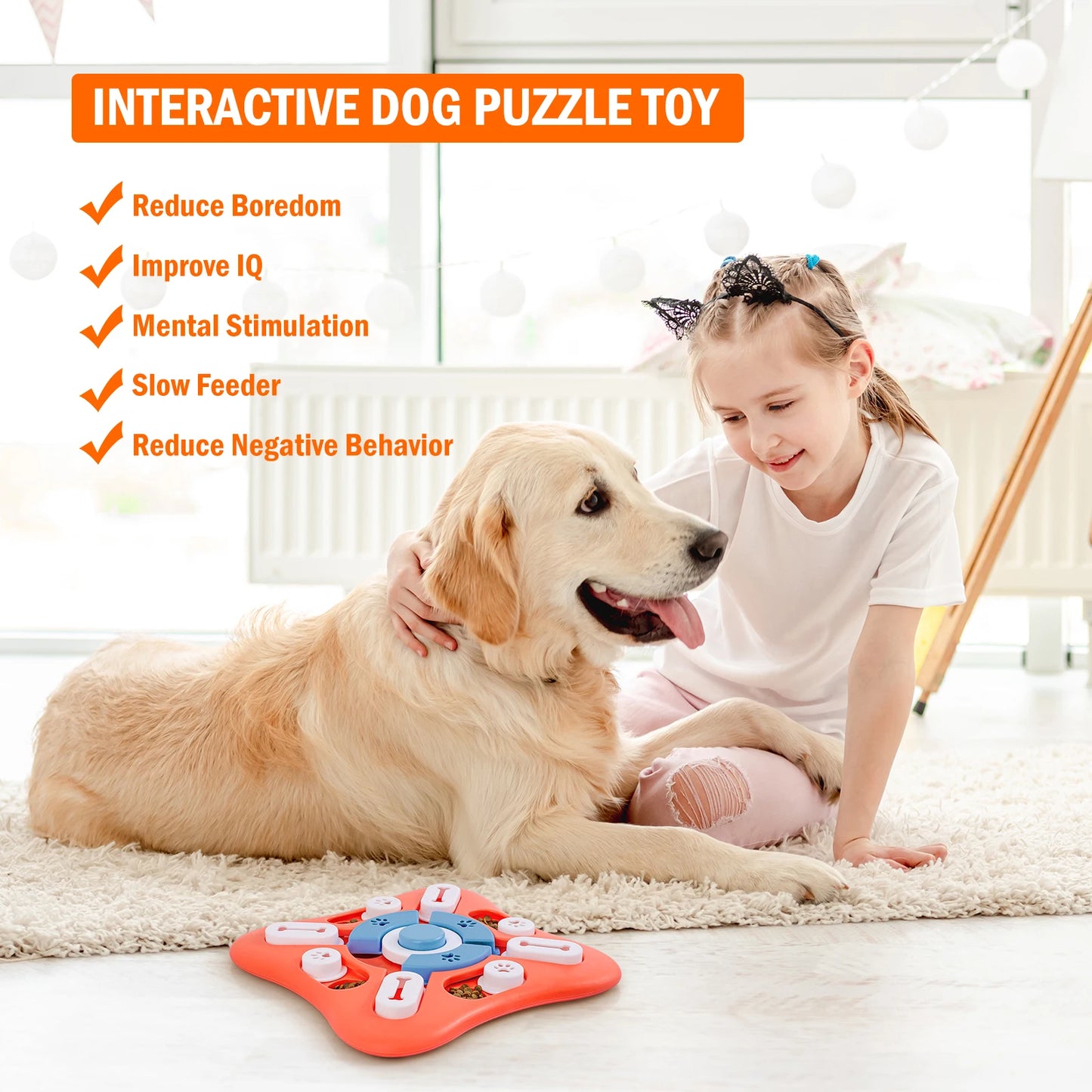 Petslova™ Dog Puzzle Toy – IQ & Mental Enrichment