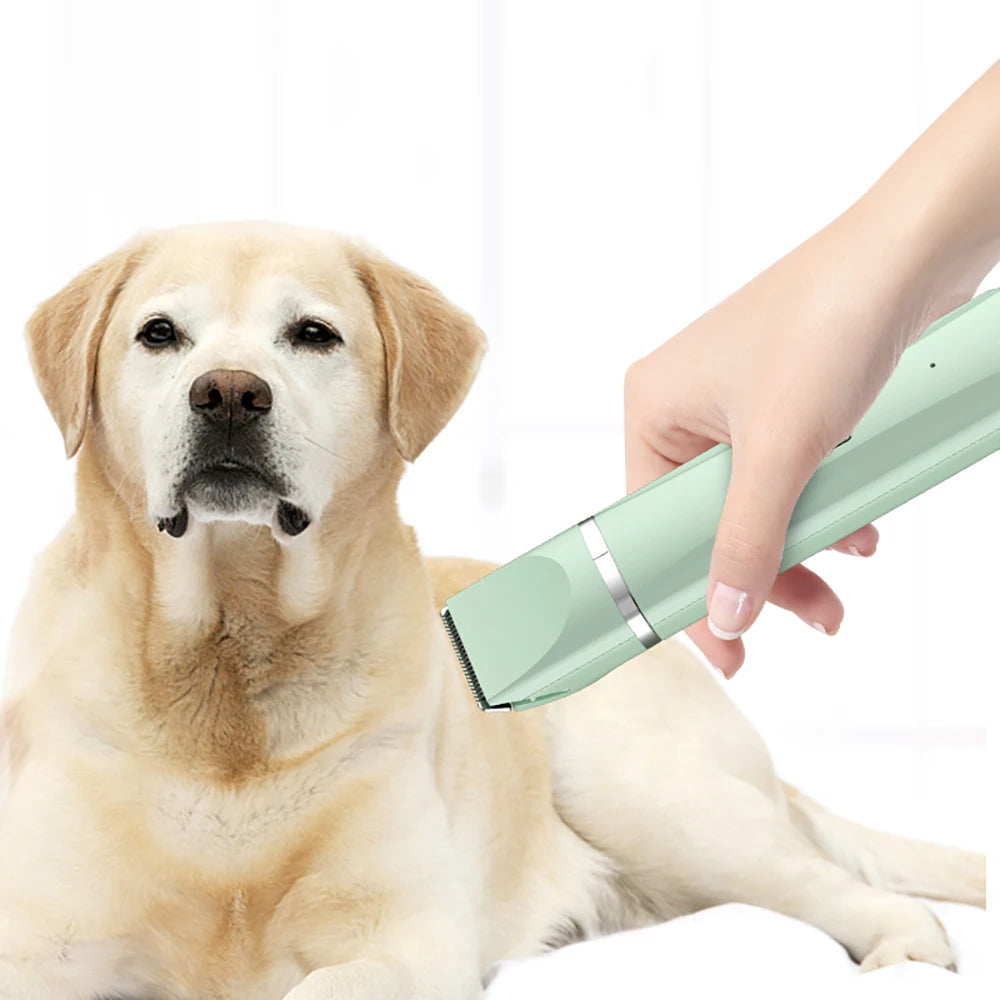 Petslova™ 4-in-1 Pet Grooming Kit – Dog Cat Clipper, Nail Grinder & Trimmer