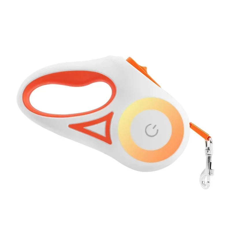 Petslova™ LED Retractable Dog Leash – Luminous, Automatic & Durable