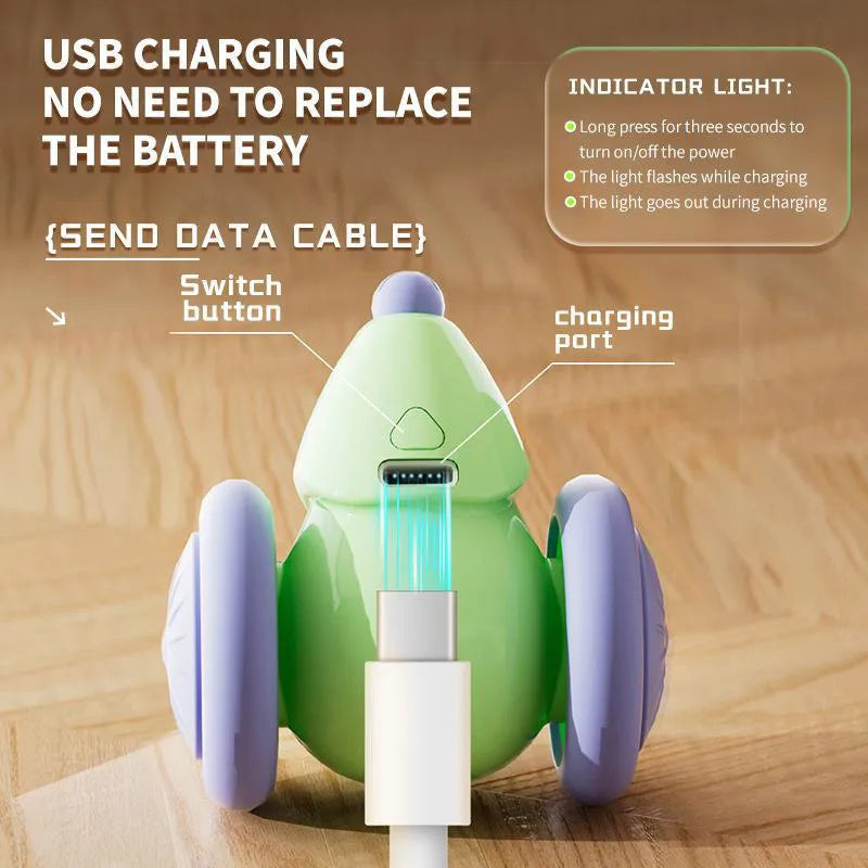 Petslova™ Interactive Electric Cat Toy – Automatic Mouse Car with Obstacle Avoidance