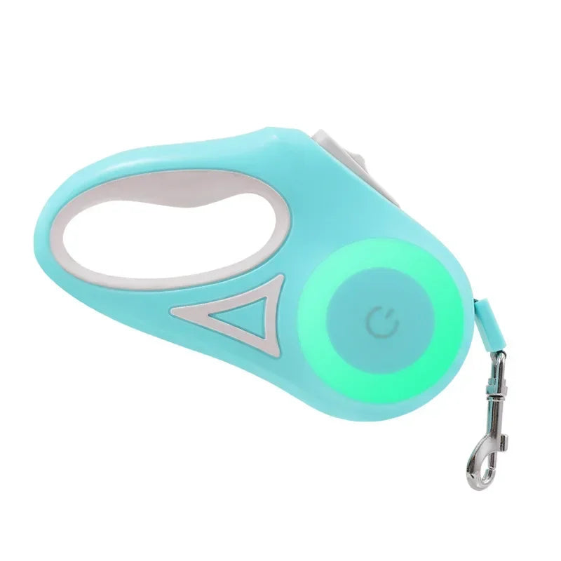 Petslova™ LED Retractable Dog Leash – Luminous, Automatic & Durable