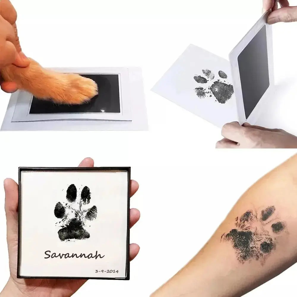 Petslova™ Paw Print Ink Pad – Inkless Pet Keepsake Kit