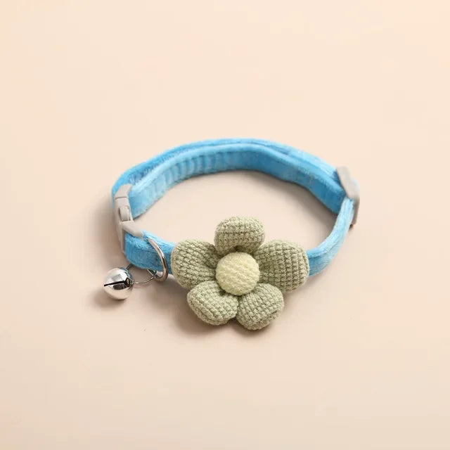 Petslova™ Cat Collar with Cute Flower