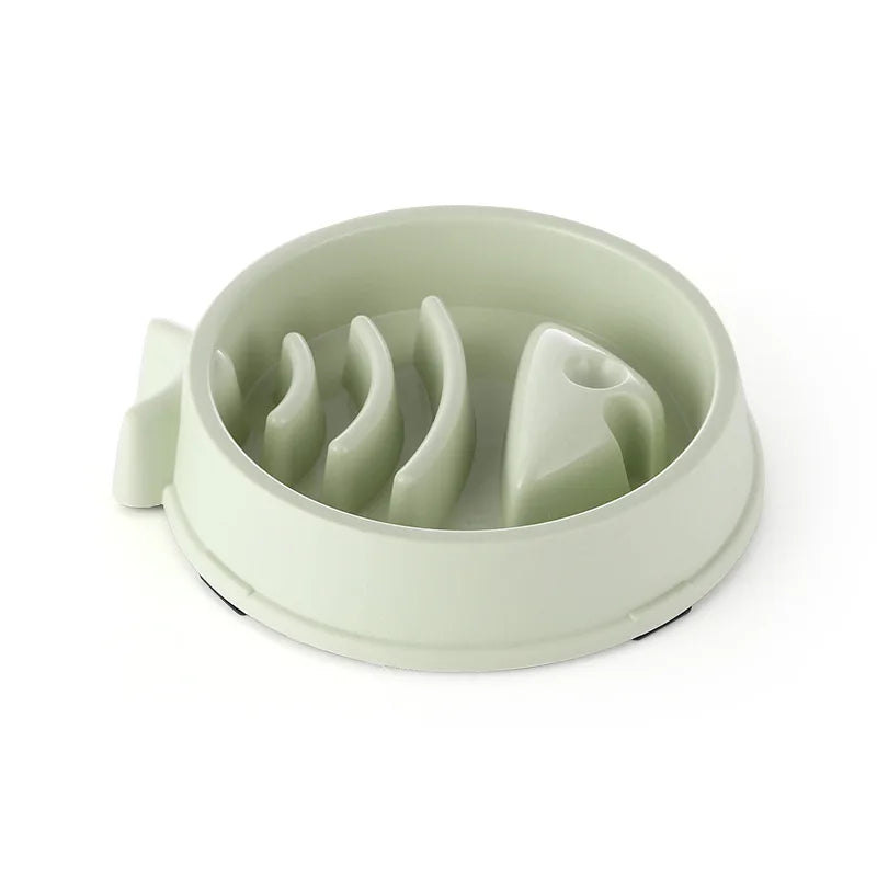 Petslova™ Slow Feed Pet Bowl – Anti-Choking, Non-Slip, Various Colors & Shapes