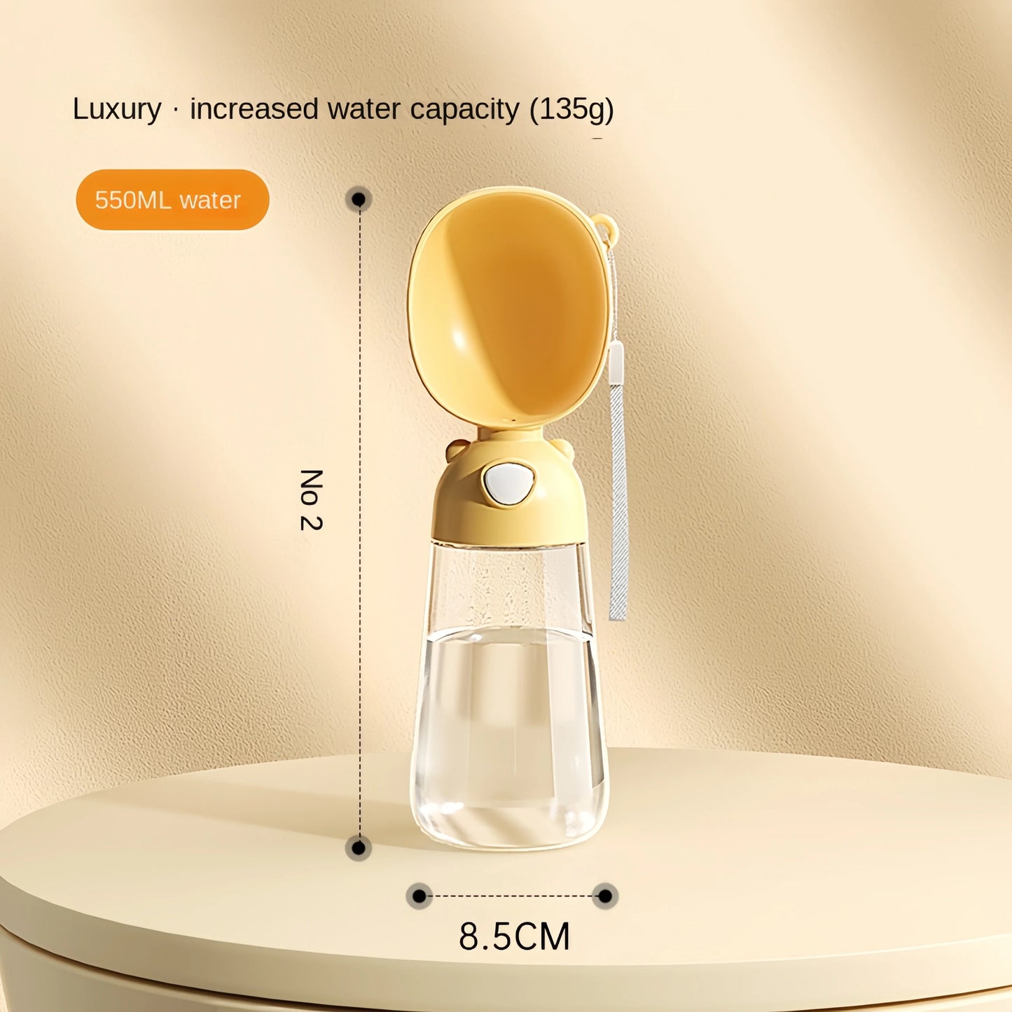 Petslova™ Portable Dog Water Bottle with Food Dispenser