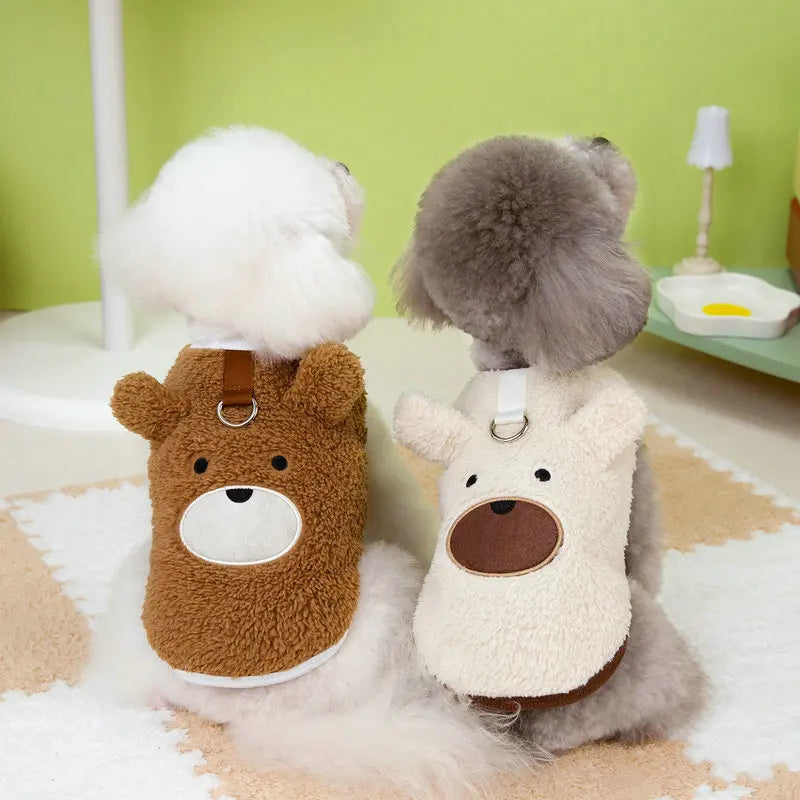 Petslova™ Winter Warm Dog Vest – Fleece Jacket for Small Breeds