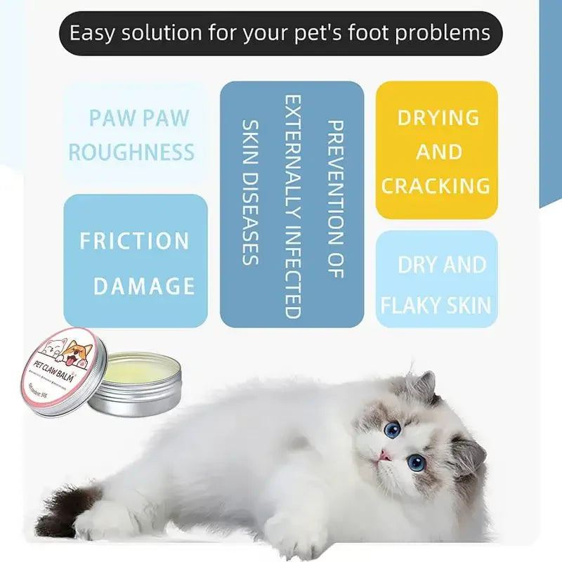 Petslova™ Paw Balm for Cats & Dogs – 50g Moisturizer & Protector