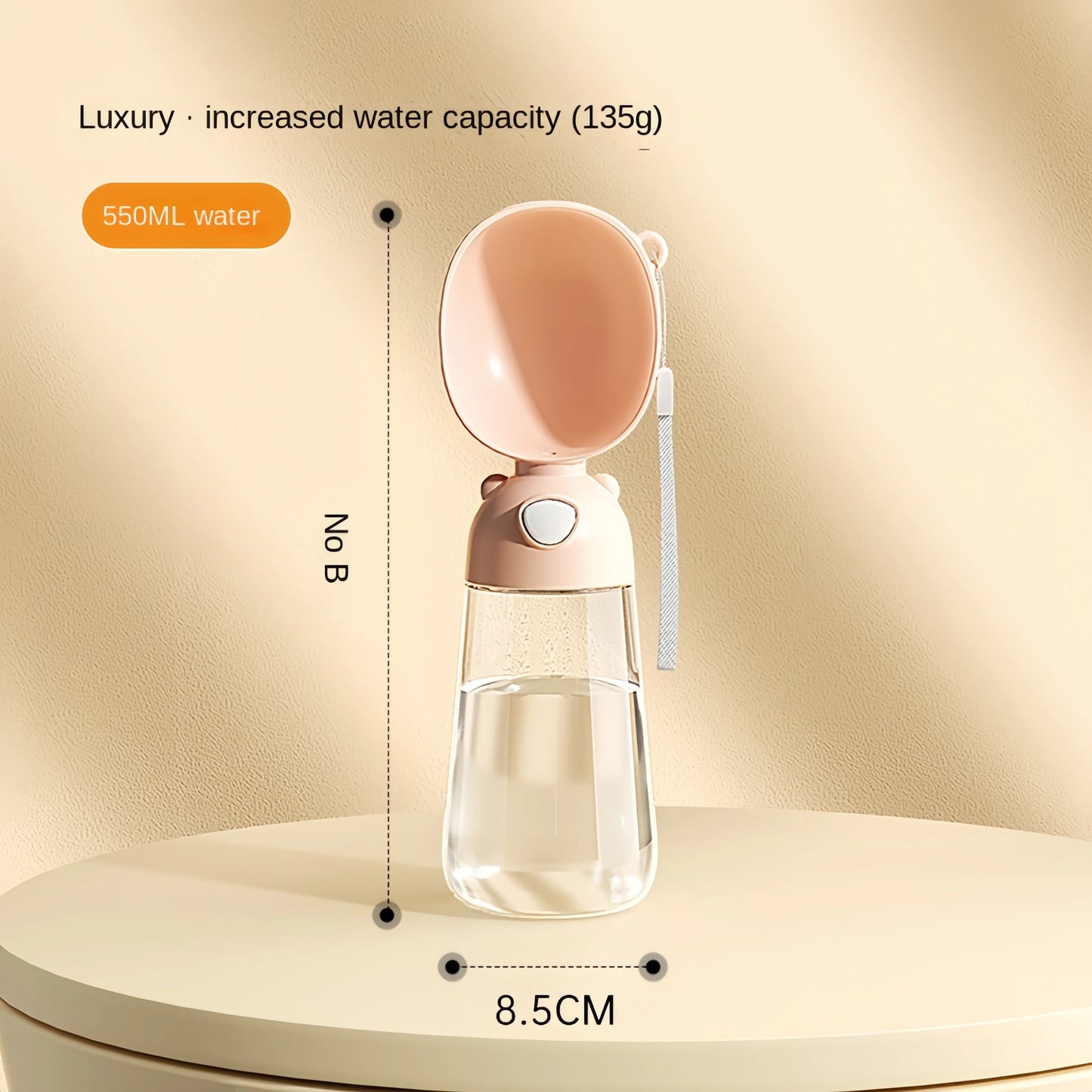 Petslova™ Portable Dog Water Bottle with Food Dispenser