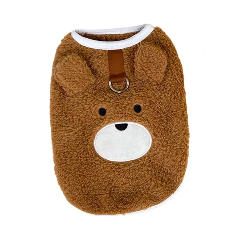 Petslova™ Winter Warm Dog Vest – Fleece Jacket for Small Breeds