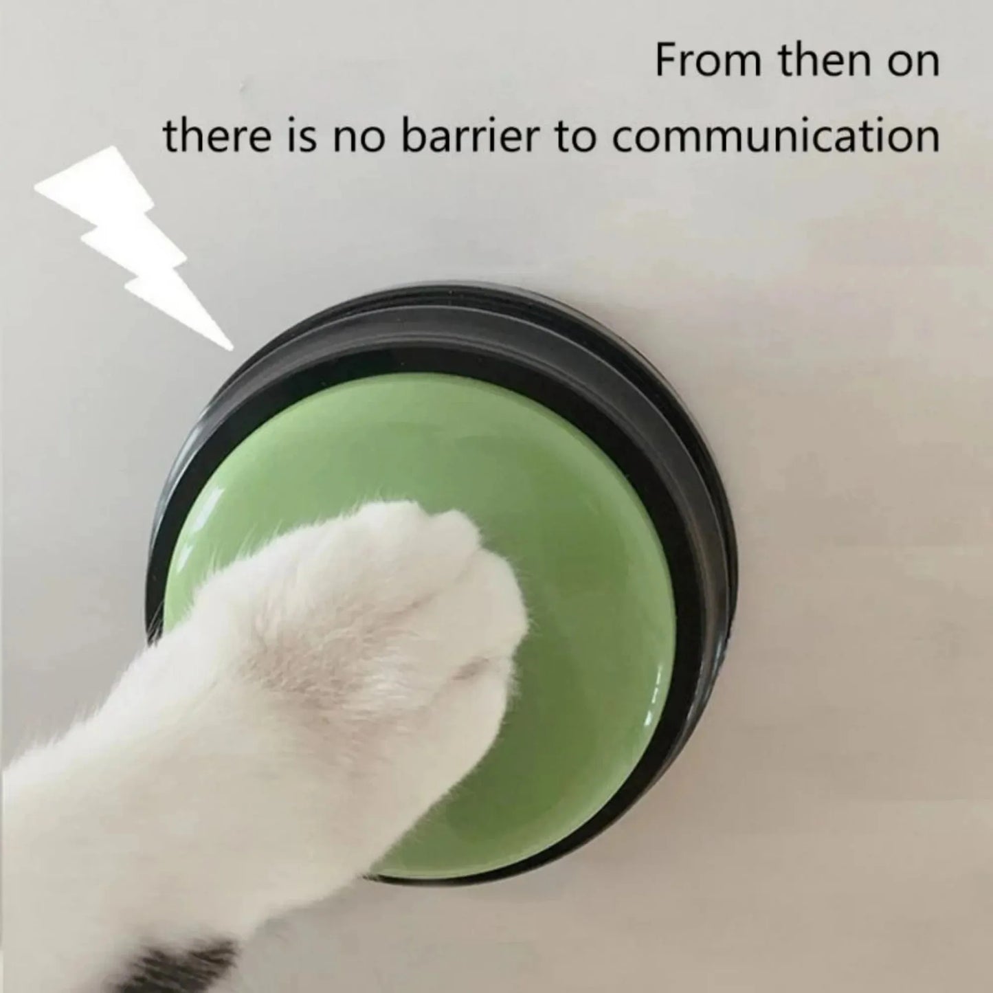 Petslova™ Dog Talking Buttons – 30s Recordable Training Buzzers for Pets