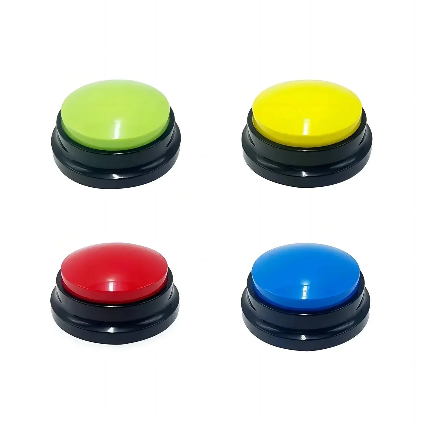 Petslova™ Dog Talking Buttons – 30s Recordable Training Buzzers for Pets