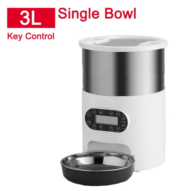 Petslova™ Smart Feeder Dual Meal Dispenser for Cats and Dogs