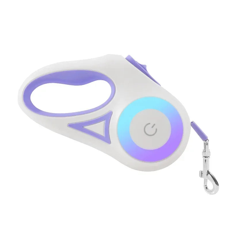 Petslova™ LED Retractable Dog Leash – Luminous, Automatic & Durable