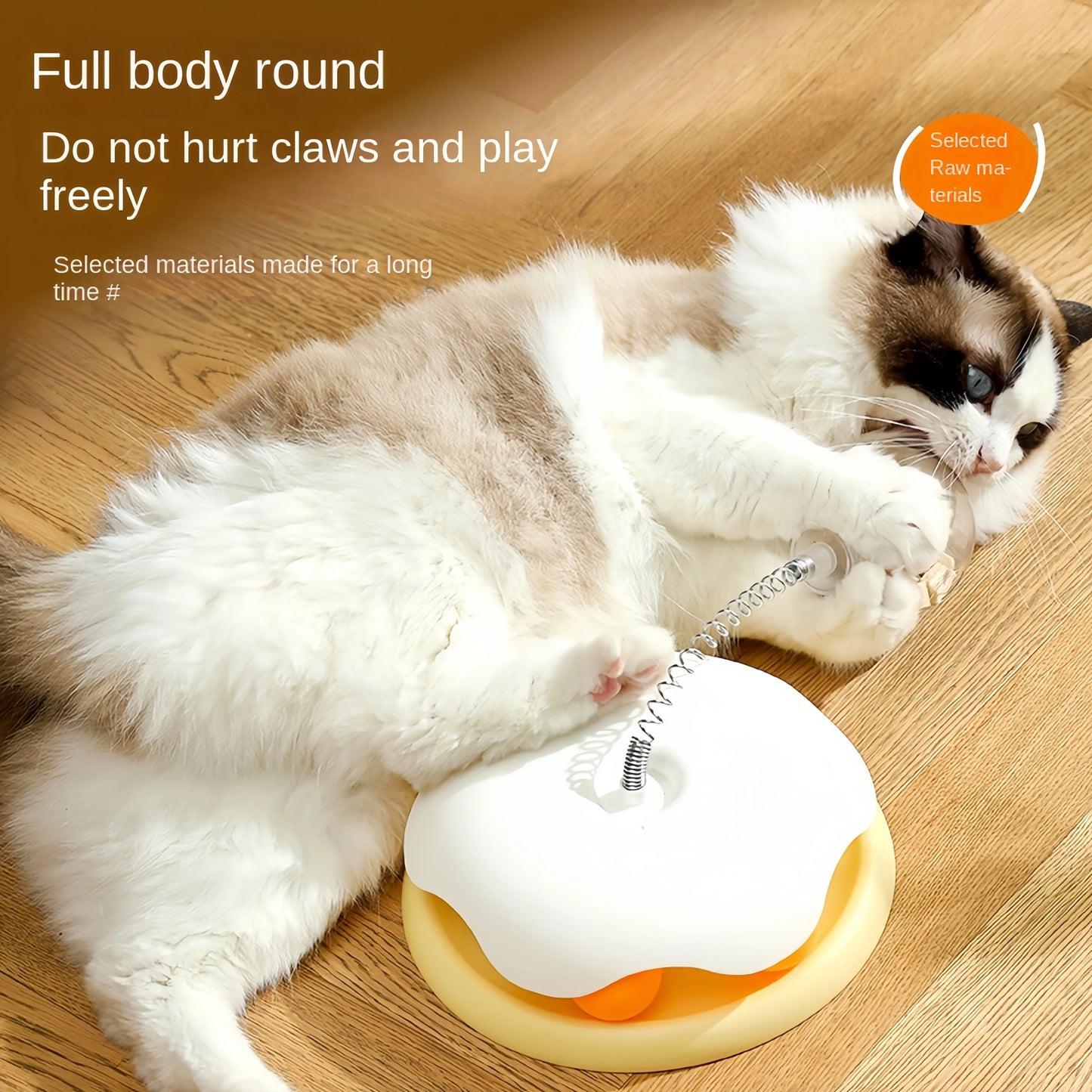 Petslova™ Interactive Cat Puzzle Feeder – Treat Dispensing Ball Toy