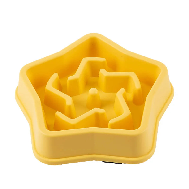 Petslova™ Slow Feed Pet Bowl – Anti-Choking, Non-Slip, Various Colors & Shapes