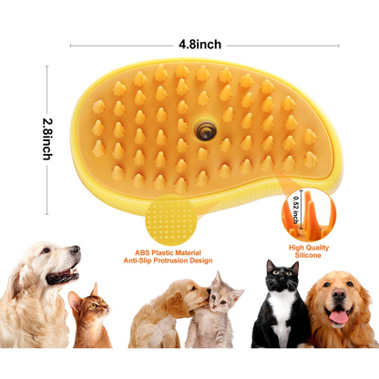 Petslova™ Electric Pet Grooming Brush & Sprayer 3-in-1