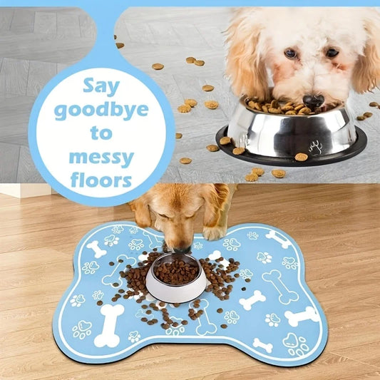 Petslova™ Pet Meal Mat – Scratch-Resistant & Fast-Drying