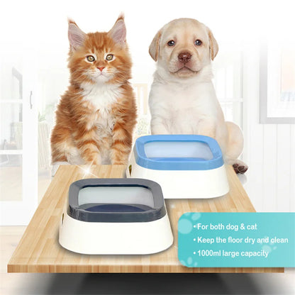 Petslova™ 1L Anti-Splash Water Bowl for Dogs & Cat